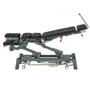 Mt Fairworth-381 meja pijat fleksi Manual Tinggi Rendah hitam meja Gym perawatan fisioterapi kasur elektrik - Product Image 1