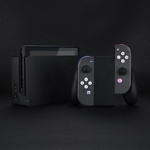 Manette de jeu personnalisée EXtremeRate pour NS Switch, kit LED DFS 7 couleurs avec bouton blanc pour Nintendo Switch modifié - Product Image 6