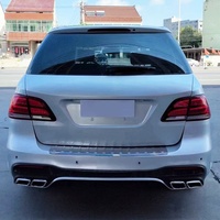 Kit de Carrocería con Parachoques Delanteros y Traseros Nuevos y Mejorados para ML W166 2011-2015, Edición sin Pérdidas, Fijación con Tornillos, Estilo AMG para Benz GLE W166