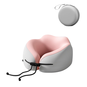 U Shaped Neck Pillow Memory Foam Travel Pillow Ergonomic Cervical Pillow Breathable Travel Neck Support Massage Airplane Pillow - Product Image 1