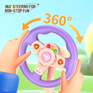 <span class=keywords><strong>Volante</strong></span> de pie <span class=keywords><strong>interactivo</strong></span> WYL de juguete <span class=keywords><strong>para</strong></span> más de 3 años, simulación educativa temprana, juguete de dibujos animados, <span class=keywords><strong>volante</strong></span> de coche <span class=keywords><strong>para</strong></span> bebé - Product Image 2