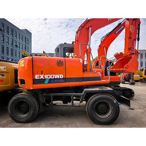 รถขุดตีนตะขาบฮิตาชิ EX100WD รุ่นปี 2022 กำลังสูง มือสอง 10 ตัน เครื่องยนต์ญี่ปุ่นแท้ ระบบ PLC เกียร์มอเตอร์ ปั๊มไฮดรอลิก - Product Image 4