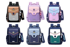 Sacs d'école pour enfants de style britannique très vendus, sacs à dos de haute qualité pour la maternelle et l'école primaire, pour filles et garçons - Product Image 4