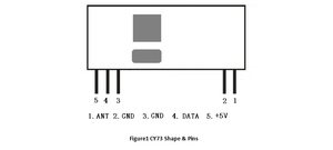 Cy73 hiệu suất cao yêu cầu 315 433.92MHz không dây Receiver RF mô-đun - Product Image 4