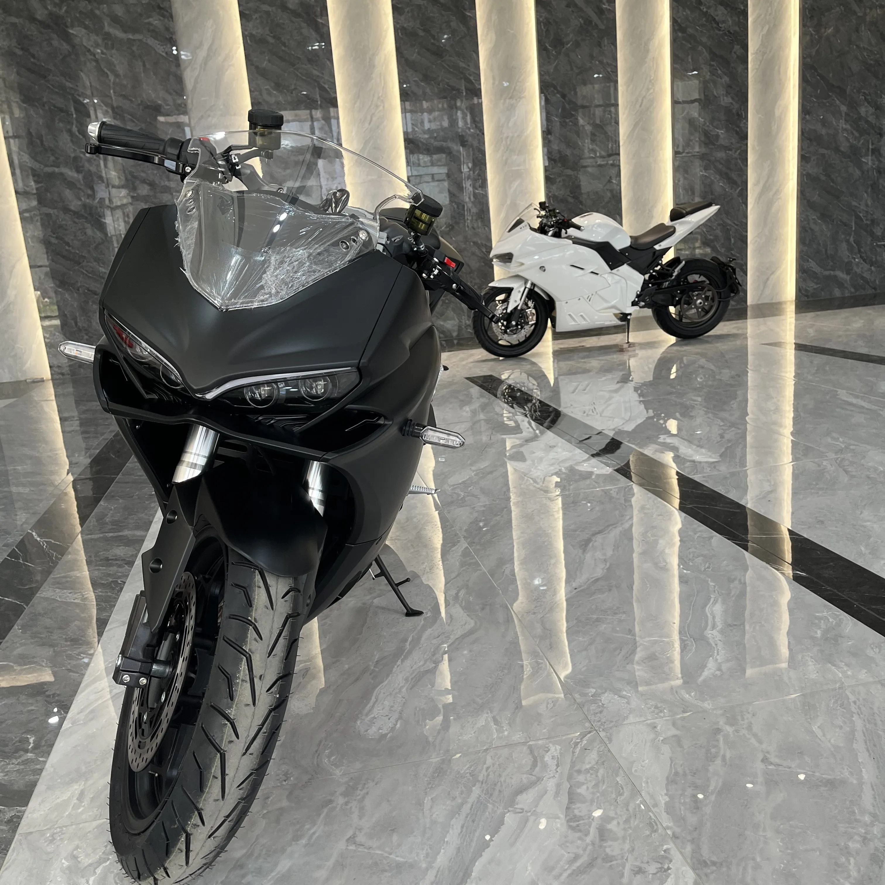 Nieuwe Aankomst Dkd Middenmotor Full Size 150 Km/h Race Elektrische Motorfiets 8000W Voor Volwassenen