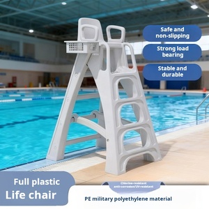Chaise de sauveteur en PE de haute qualité - Pliable, légère, portable, résistante aux UV |   Logo personnalisé, design antidérapant, <span class=keywords><strong>piscine</strong></span>, plage - Product Image 4