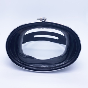 <strong>Underwater</strong> Single Lens Oval Round Diving Mask Wide View <strong>Silicone</strong> Full Face Diving Mask - Product Image 2
