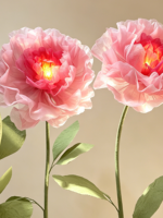 Pivoine géante électrique élégante à ouverture et fermeture électriques, best-seller, avec lumières, pour mariage, fête, anniversaire, décoration de centre commercial