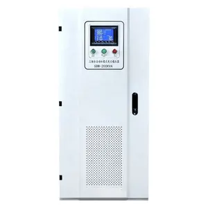 SBW 60KVA-500KVA สามเฟสอัตโนมัติชดเชยแรงดันไฟฟ้า 304V ~ 456V แรงดันไฟฟ้าstabilizers AVR