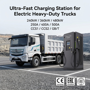 Borne de Recharge Électrique Extérieure IP54 240kW à Double Connecteur, Chargeur Rapide Intelligent sur Pied avec Carte RFID BHDC-10B-240KW-2 Chine - Meilleures Ventes - Product Image 1