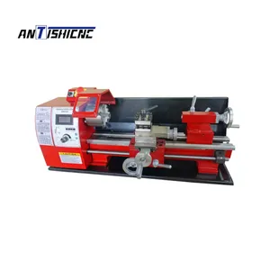 NEW mini lathe machine 210 desktop small lathe wm210v 150W combination Bench Lathe price ShangHai