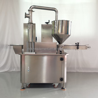 Système de nettoyage CIP multi-têtes modulaire pneumatique contrôlé par PLC, machine de remplissage de liquides entièrement automatique pour boissons et produits chimiques