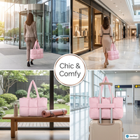 Sac fourre-tout matelassé léger et imperméable en satin, style vintage tendance, sac à bandoulière nuage pour femme, idéal pour le quotidien, les loisirs et les voyages