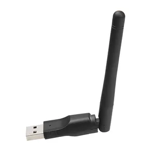 واي فاي USB محول MT7601 150 ميغابت في الثانية USB اللاسلكية بطاقة الشبكة 802.11 ب/ز/ن LAN محول مع جهاز استقبال واي فاي دونغل هوائي للتدوير