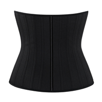 Ceinture amincissante en néoprène et spandex pour femme, 21 baleines en acier, maintien moyen, pour ventre plat et post-partum