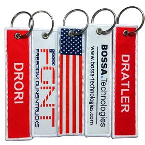 ป้ายกุญแจการบิน Yuewen Remove Before Embroidery พร้อมพวงกุญแจสำหรับนักบิน - Product Image 1