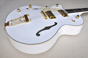 Flyoung低价半空心电吉他枫木琴体6弦电吉他左撇子吉他 - Product Image 6