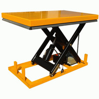 Plateforme élévatrice à ciseaux fixe verticale robuste certifiée CE, capacité 1000 kg, 2000 kg, 3000 kg, 4000 kg, table élévatrice à ciseaux stationnaire