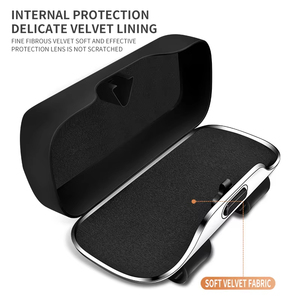 Boîte à lunettes multifonctionnelle en gros pour voiture, étui portable pour lunettes de soleil, étui à lunettes de conduite pour pare-soleil - Product Image 3