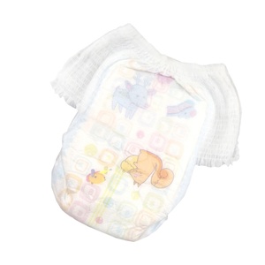 Pañales Desechables Tipo Pantalón para Bebé, Alta Calidad, 100% Algodón Blanco, Transpirables, con Protección Trasera 3D Contra Fugas, Precio Bajo - Product Image 4