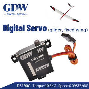 GDW DS190C 10.5KG Digital Steering Gear Torsion Metal Steel Gear <b>Model</b> for Aircraft Fixed Wing Glider - Product Image 3