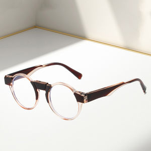 Mujeres Niñas Anti Gafas de luz azul 2025 Pc Classic Circle Tawny Computer - Product Image 1