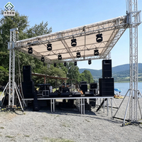 Structure de toit en treillis d'aluminium pour scène, éclairage, podium et pilier de treillis pour événements, concerts et plateformes scéniques