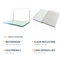 Fabricants de miroirs argentés de 3 mm, 4 mm, 5 mm, 6 mm