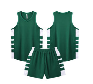 กางเกงขาสั้นตาข่ายชุดบาสเก็ตบอลสำหรับผู้ชายชุดบาสเก็ตบอลชุดเจอร์ซี่สำหรับผู้ใหญ่ - Product Image 5