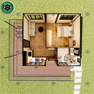 Single Floor Modular <b>Prefab</b> <b>House</b> Waterproof Light Steel Tiny Villa Multi Function Terrace For Holiday Accommodation - Product Image 6