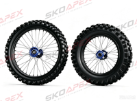 Ensemble de roues Sur-Ron Ultra Bee 21/18 pouces, performance tout-terrain, conduite sur sentier et sur route, prêt à assembler, construction légère