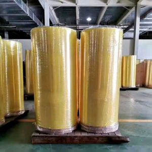 Cinta Adhesiva BOPP Impermeable Activada por Agua al por Mayor de Fábrica, Rollos Jumbo Transparentes/Marrones para Sellado de Cajas de Embalaje TAN HOANG LONG - Product Image 1