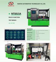 Banco de pruebas Nantai Eps 815 para alternadores, probador de bombas diésel Nts815a, inyectores Common Rail, EUI, EUP, HEUI