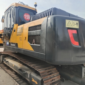 Excavadora de cadenas Volvo EC220 usada de alta calidad, 22 toneladas, en buen estado, con caja de cambios PLC y motor. - Product Image 1