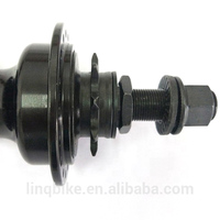 Moyeu arrière BMX en alliage, pignon 9T, axe 14 mm, roulements étanches RTS