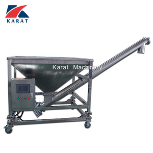 Toz için SS304 hareketli eğimli vidalı konveyör hazne vida besleyici - Product Image 6
