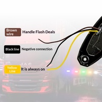 Nouvelles feux de position latéraux LED 12V IP68 chromés en forme d'olive pour camions, clignotants de frein pour remorques et fourgonnettes - Vente en gros