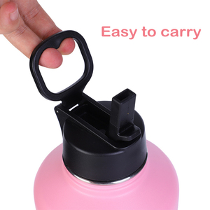 Skirton Stainless Steel Water <b>Bottle</b> 64oz Double Wall Insulated Keep Warm Cold 24Hrs Vacuum <b>Flask</b> For Outdoor Office Home Use - Product Image 5