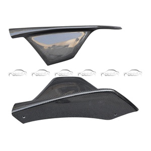 For Toyota Supra A90 MK5 Carbon Fiber Rear Splitters <b>Diffuser</b> Bumper Lip Fins Spoiler 2021 up <b>Car</b> Styling - Product Image 4
