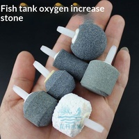 Diffuseur d'air pour aquarium, pierre à bulles en céramique frittée pour oxygénation de bassin à poissons, produit à usage quotidien