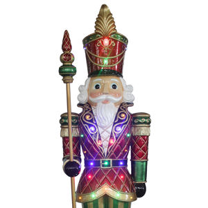 Papá Noel con Luces LED y Música - Product Image 1