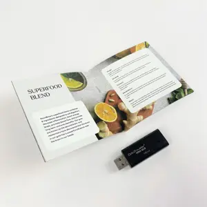 Custom Small Size Product Brochure Printing Product Tag with Detailed Product Information