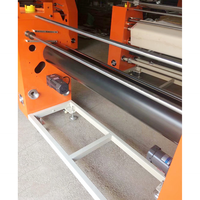 Presse à chaud grand format 1,2 m à rouleaux, équipement anti-dérivation rouleau à rouleau avec enroulement automatique pour l'impression textile
