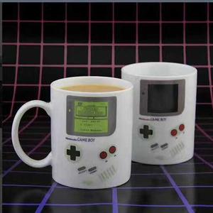 Mug en céramique changeant de couleur à la chaleur, logo personnalisé, Nintendo Game Boy années 90, mug créatif pour le lait, le café et le thé, fabricant en gros - Product Image 5