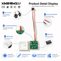 Interrupteur tactile pour miroir LED de salle de bain |   Variateur CCT à gradation progressive, mémoire, ignifuge, CE RoHS IP21 60W intelligent