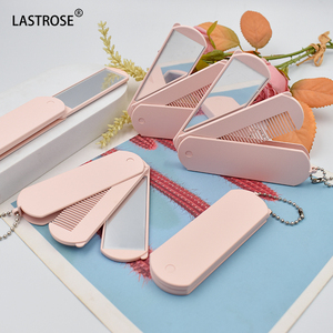 OEM Logo Trang Điểm Gương Kit Mỹ Phẩm Tay Gương Lash Bán Buôn Số Lượng Lớn Cầm Tay Gương Với Lược - Product Image 2