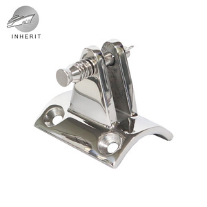 Support de fixation fixe pour capote Bimini en acier inoxydable 40/50 pour base de mât arquée marine - Product Image 3