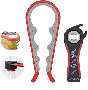 Pinzas para Abrir Frascos de Acero Inoxidable con Agarre Antideslizante Tipo Abrebotellas - Product Image 1