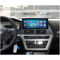 Autoradio Android 12.3 pouces 4+64 Go pour Hyundai Sonata SE 9 Tucson avec écran, lecteur DVD, navigation et système stéréo