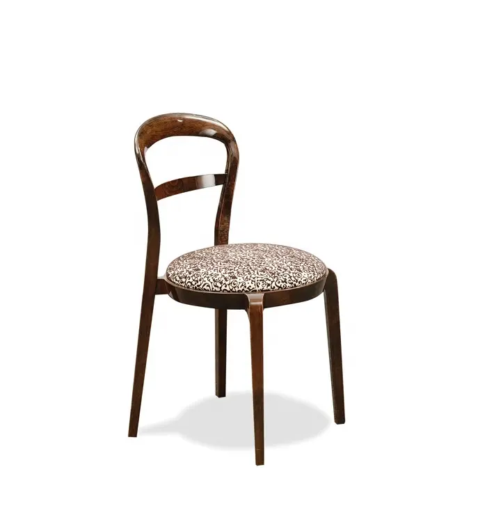 Sedia da pranzo, sedia da pranzo in legno in stile semplice chesterfield chair